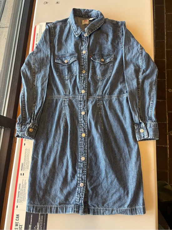 Levi's Dresses & Skirts - Levi's Medium Blue Denim Shirt